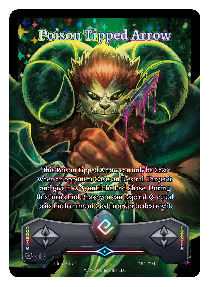 Poison Tipped Arrow - DB1-091